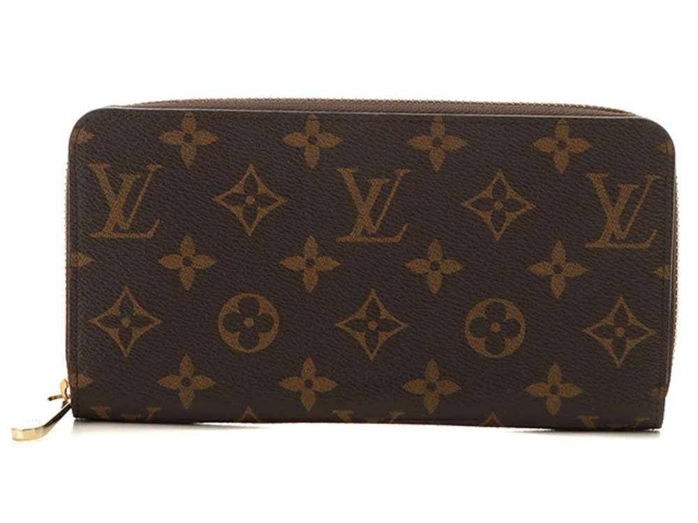 LOUIS VUITTON Zippy Wallet Round Zip Long Monogram Fuschia Pink